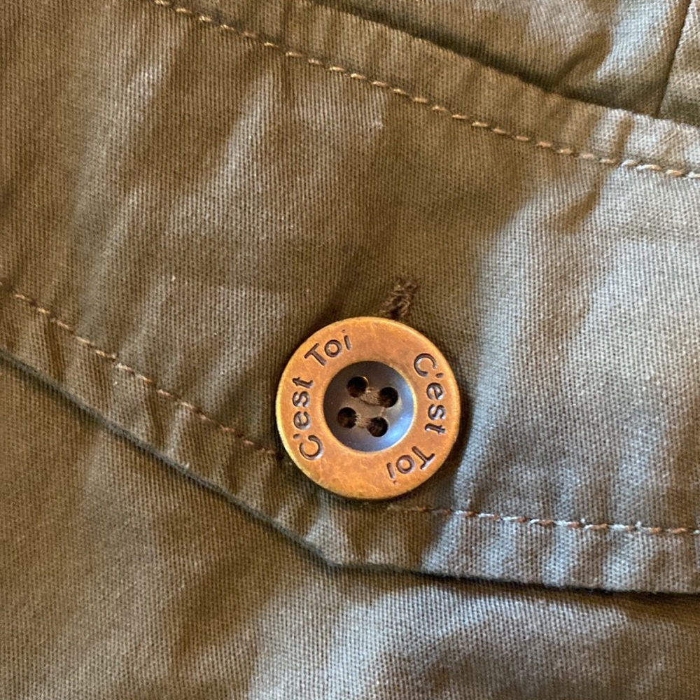 C'esttoi | Olive Green Vest - Picture 8 of 8